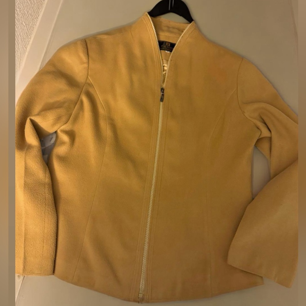 Vintage 💯 Cashmere Zip Up